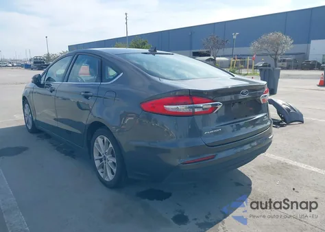 2019 Ford Fusion Hybrid Se из США, поврежденный, VIN 3FA6P0LU1KR271565